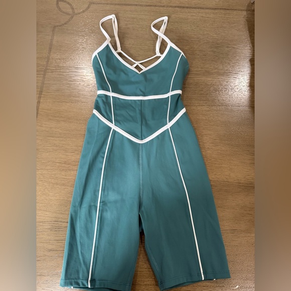 Yllw The Label Green Playsuit Size s - Picture 1 of 6